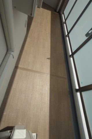 バルコニー　同施工会社の別物件の写真となります。
