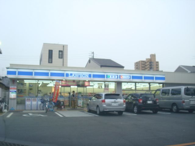 コンビニ　ローソン西区上名古屋三丁目店（コンビニ）まで244m