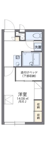 レオパレスCEREZOの間取り写真
