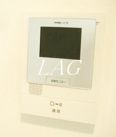 セキュリティ　モニター付きインターホンです。