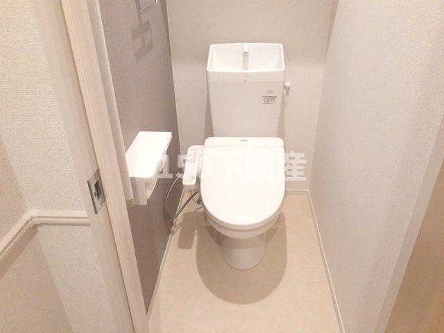 トイレ　ゆったりとした空間のトイレです