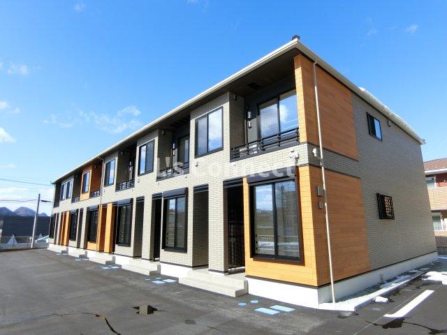 建物外観　２０２５年築のアパートです。