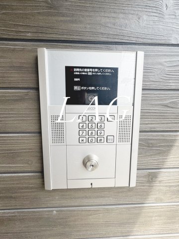 セキュリティ　オートロックです。