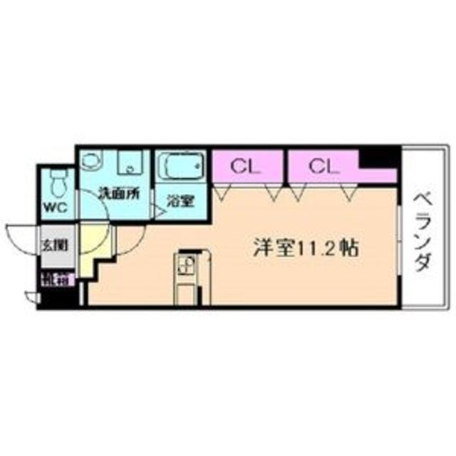 近鉄大阪線 布施駅 徒歩7分 8階建 築15年の間取り写真