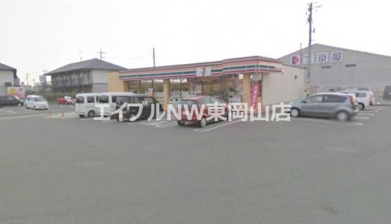 コンビニ　セブンイレブン岡山西市駅前店（コンビニ）まで183m