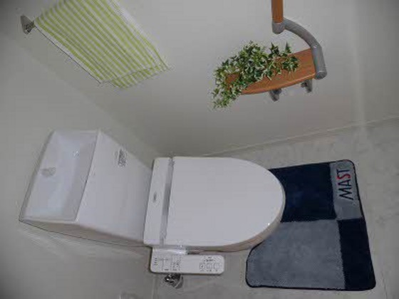 トイレ　※他号室の写真です
