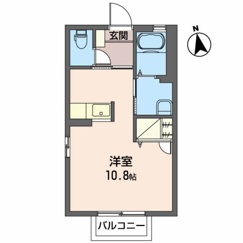 ハウス深沢 A棟の間取り写真