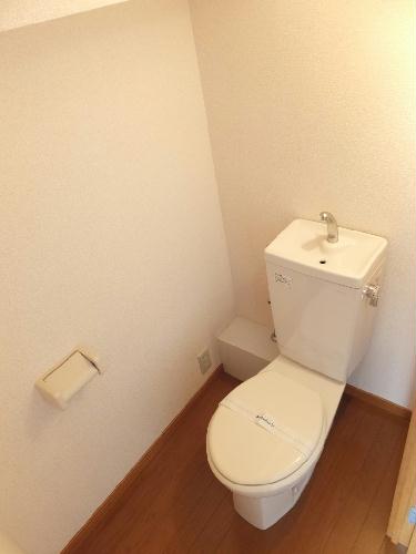 【レオパレスクオーレIIのトイレ】