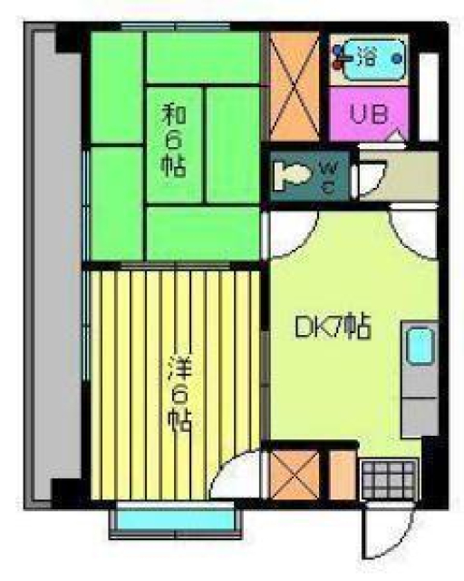 サンテラス束本の間取り