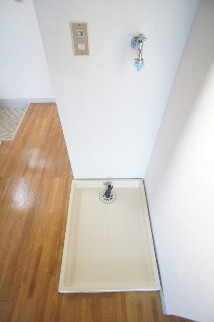 その他　洗濯機置き場は室内にあるので雨に濡れる心配はありません。