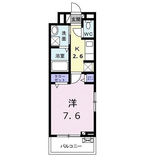 レイル　ヤード　中山　Iの間取り