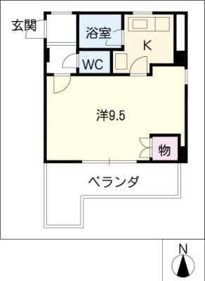 ラ・ステージ青山の間取り