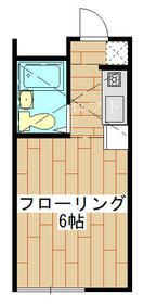 神奈川県相模原市中央区共和３（アパート）の賃貸物件の間取り
