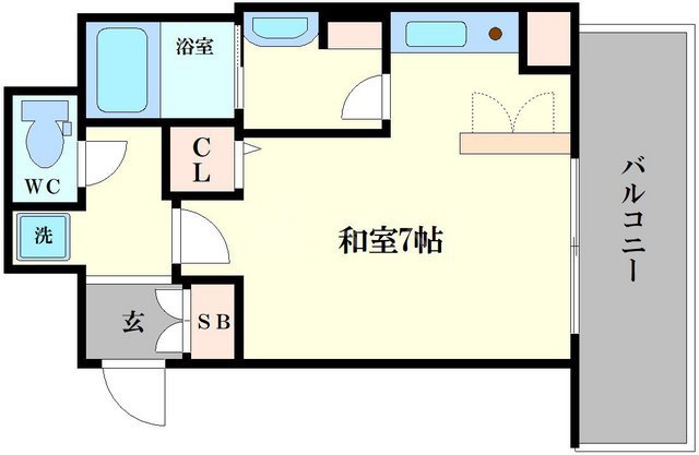 アスヴェル東本町の間取り