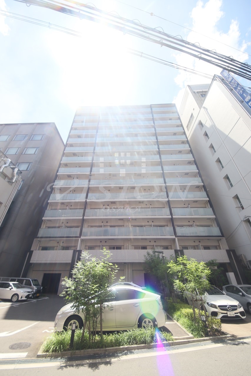 大阪市北区堂島のマンションの建物外観