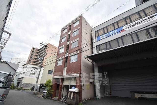 大阪市都島区片町のマンションの建物外観