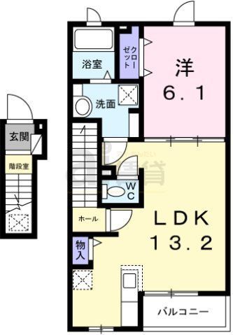 練馬区西大泉のアパートの間取り