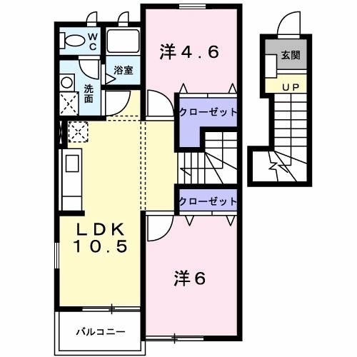 アリアーテの間取り