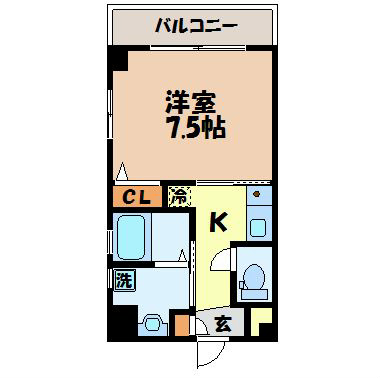 宮下ビル（大黒町）の間取り