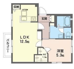 クレスト五の坂の間取り