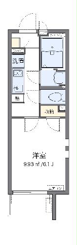 クレイノサークル　平和台の間取り