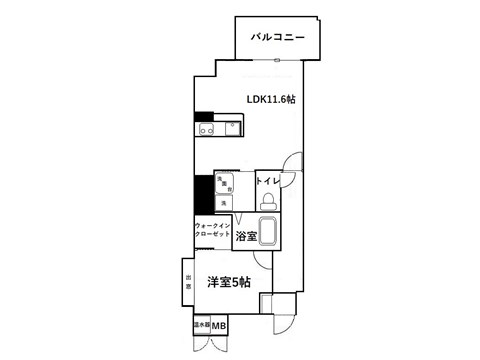 【メゾン パークサイドの間取り】