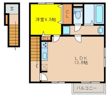 MIKIHOUSEIII B棟の間取り