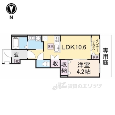 コンフォート三雲の間取り