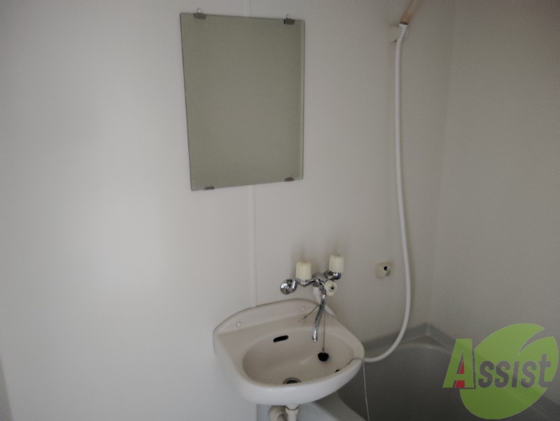 洗面設備　洗面は可愛いボウル型。有ると意外と便利なんです。。