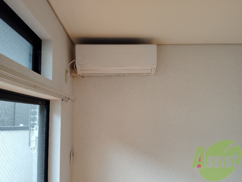 その他設備　エアコンも付いておりますので夏も冬も安心ですね。