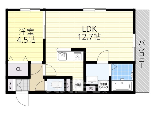 アリア守山の間取り