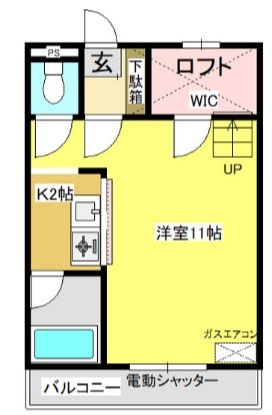 セザンヌ三谷の間取り