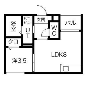 ピアルミナス鳥神の間取り