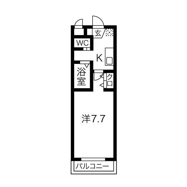 A・City清須の間取り