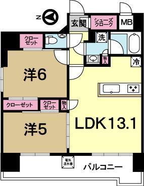 スタジオスクエア水戸の間取り