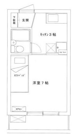 欅の森ハイツIの間取り