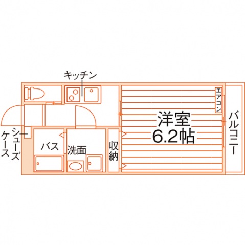 プランドール南上原の間取り