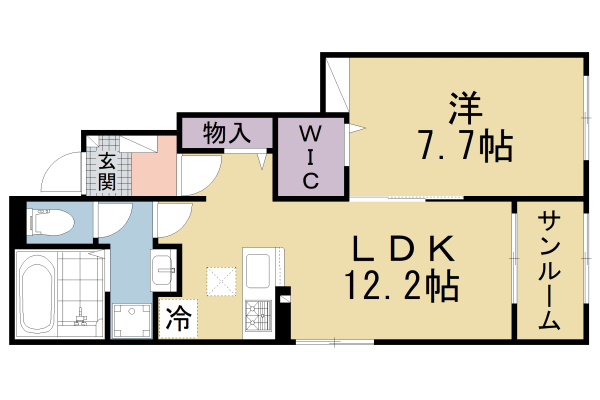 ビバアヴニールIIの間取り