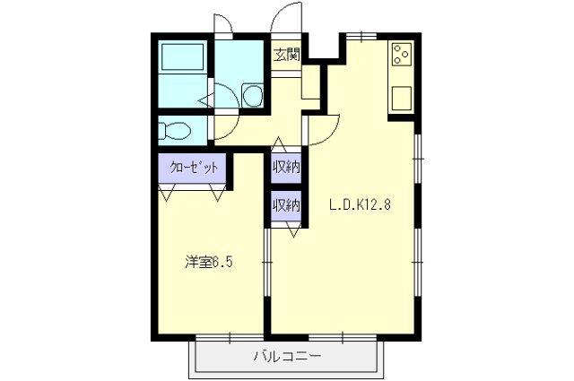 コスモハイツの間取り