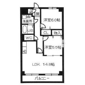 ベルフラワーASの間取り