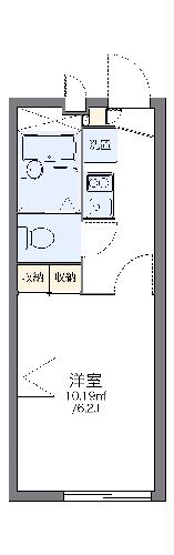 レオパレスジョイフルＡの間取り