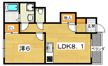 津田くにみ谷’08の間取り