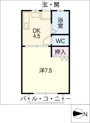 カレッジホームサンシティーの間取り