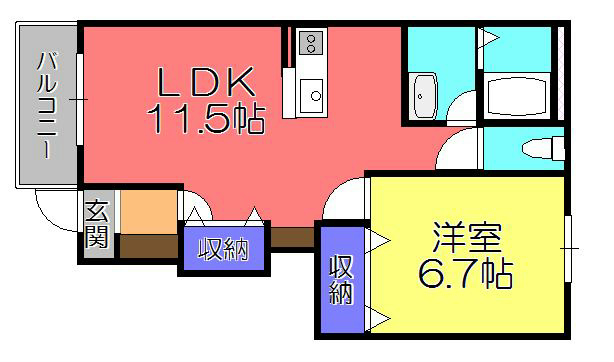 スピカの間取り