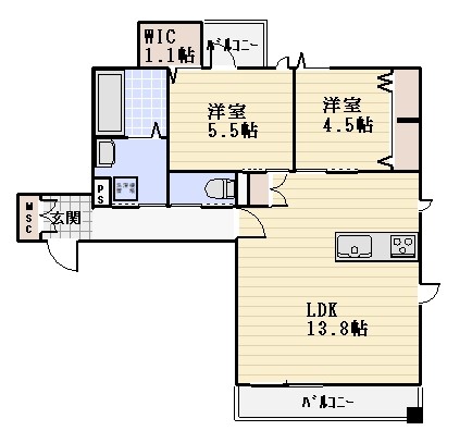 ＰＲＯＴＥＧＯ　ＴＯＫＹＯ　ＥＡＳＴの間取り