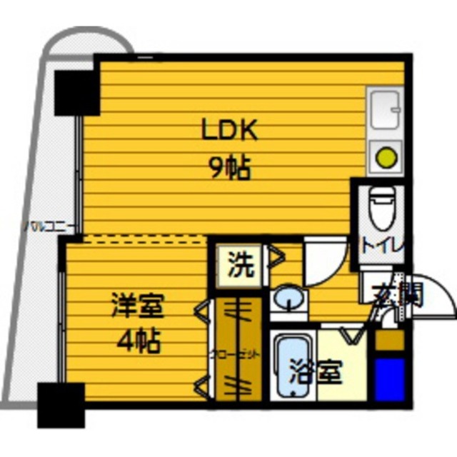 エレガンス長尾の間取り