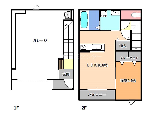 アウトリメッサの間取り