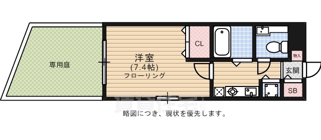 ワグキューブの間取り