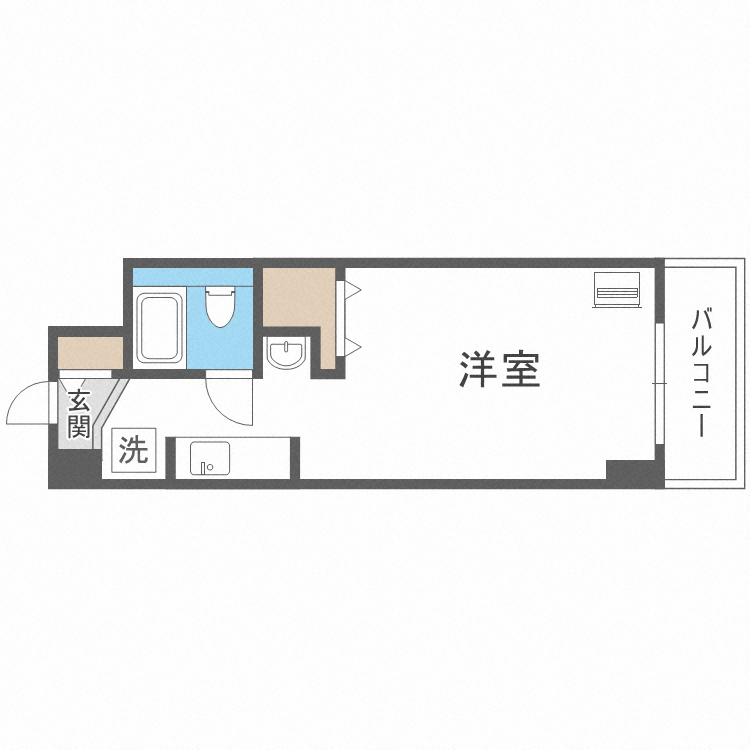 ラメール円山公園の間取り