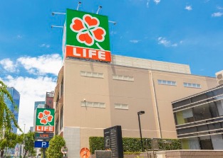 スーパー　ライフ渋谷東店（スーパー）まで250m